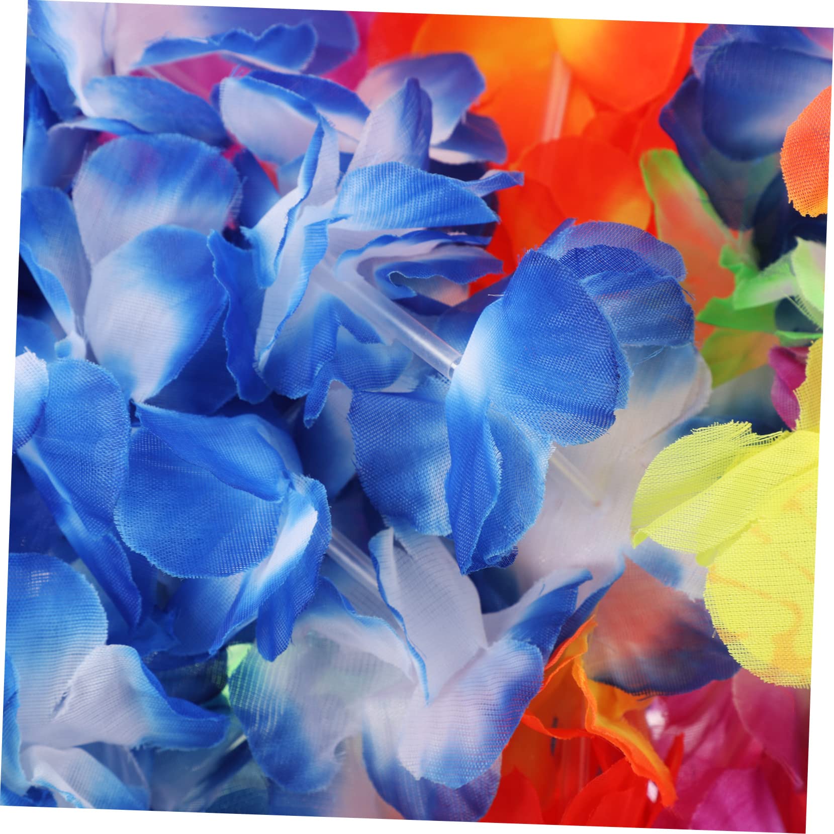 STOBAZA 2sätze Hawaii Party Blumenkranz Teiliges Dekorationskit Mit Bunten Halsketten Armbändern Und Stirnbändern Für Tropische Aloha-mottopartys Und Festlichkeiten