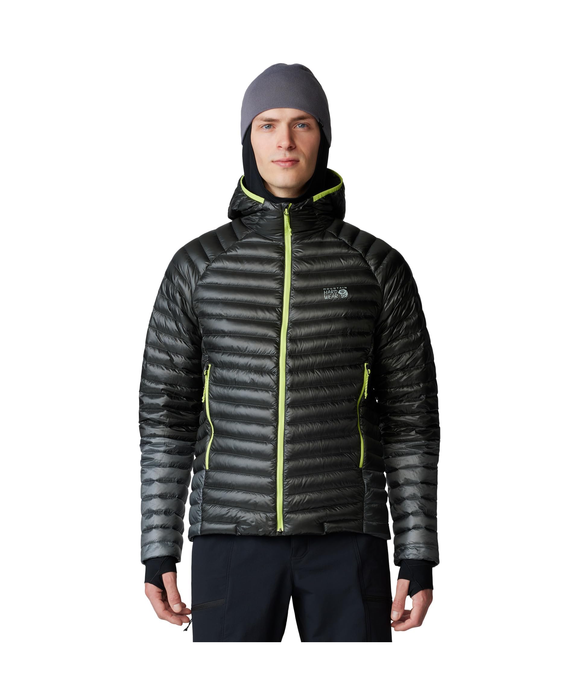 Mountain Hardwear Men's Ghost Whisperer Hoody, Volcanic, Foil Grey - New 2024, L