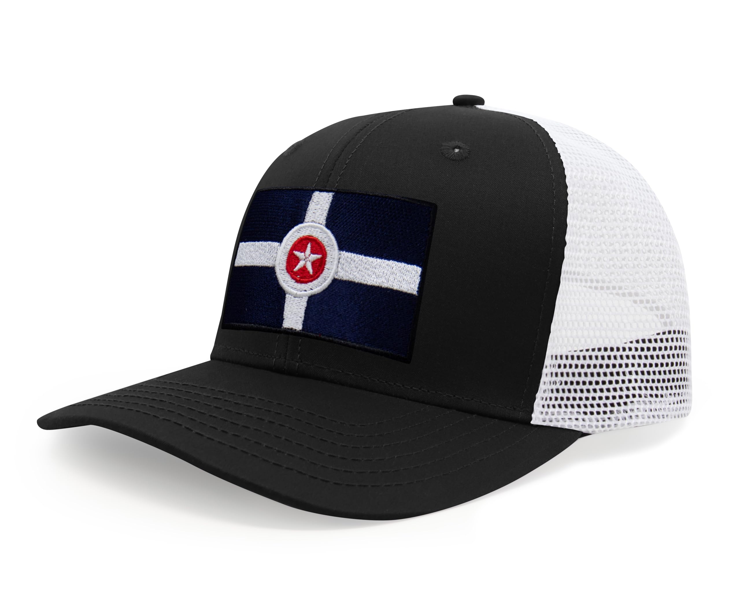 International Tie City Hat for Men and Women, Adjustable Snapback Trucker Baseball Cap with Embroidered Patch
