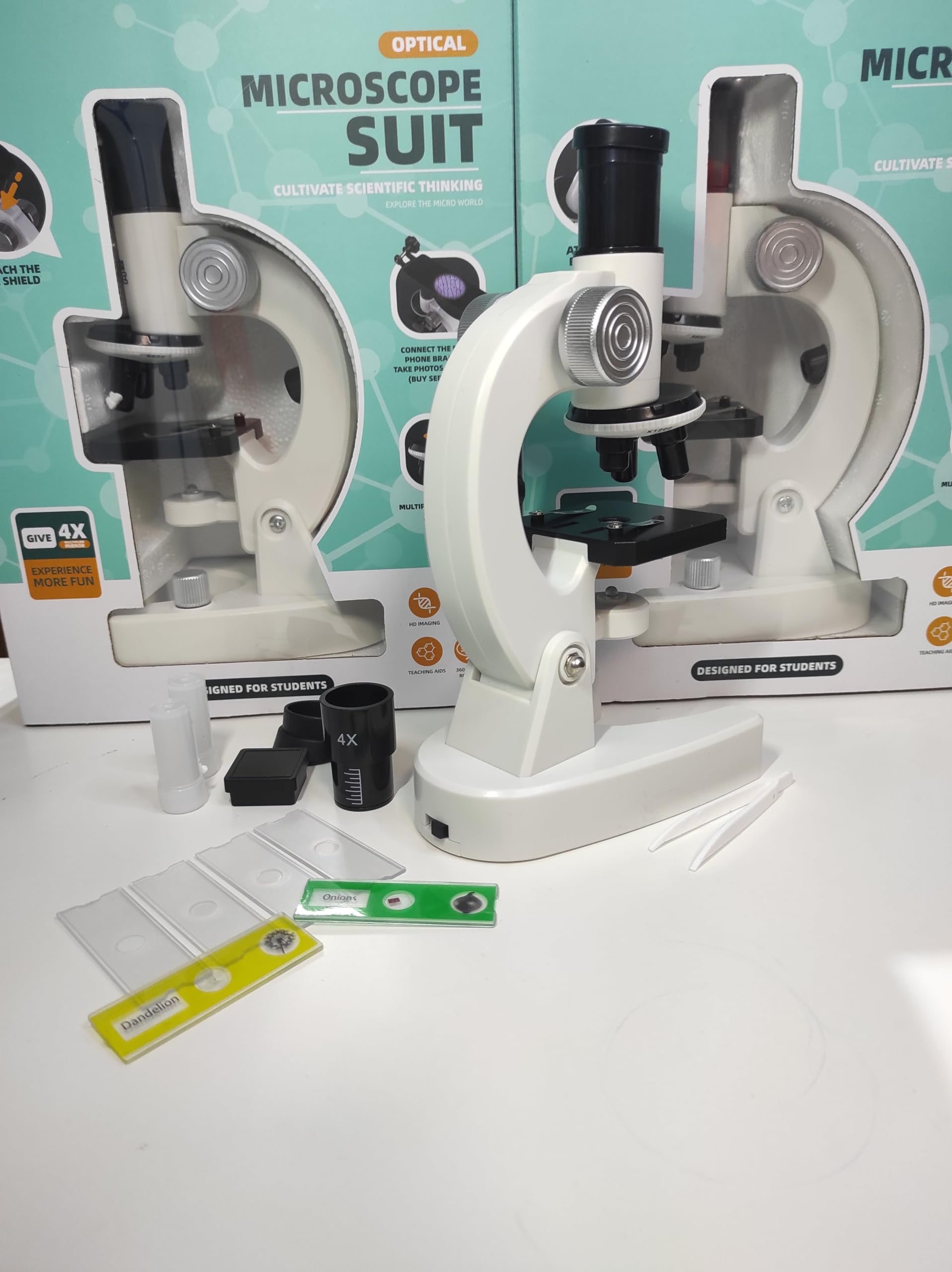 MayMax Microscopio Digital para Ninos con Pantalla, Juguete Educativo de Ciencia con Aumentos y Luz LED, Explora Insectos Plantas y Minerales, Aprendizaje Divertido en Casa y Escuela