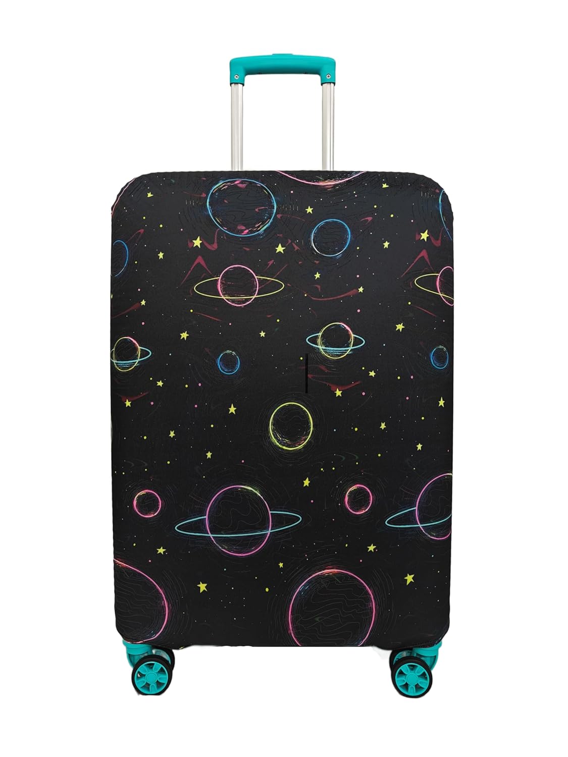 Printed Travel Luggage Cover for Suitcase – Stretchable and Scratchproof Trolley Bag Protector Printed Travel Luggage Cover for Suitcase – Stretchable and Scratchproof Trolley Bag Protector