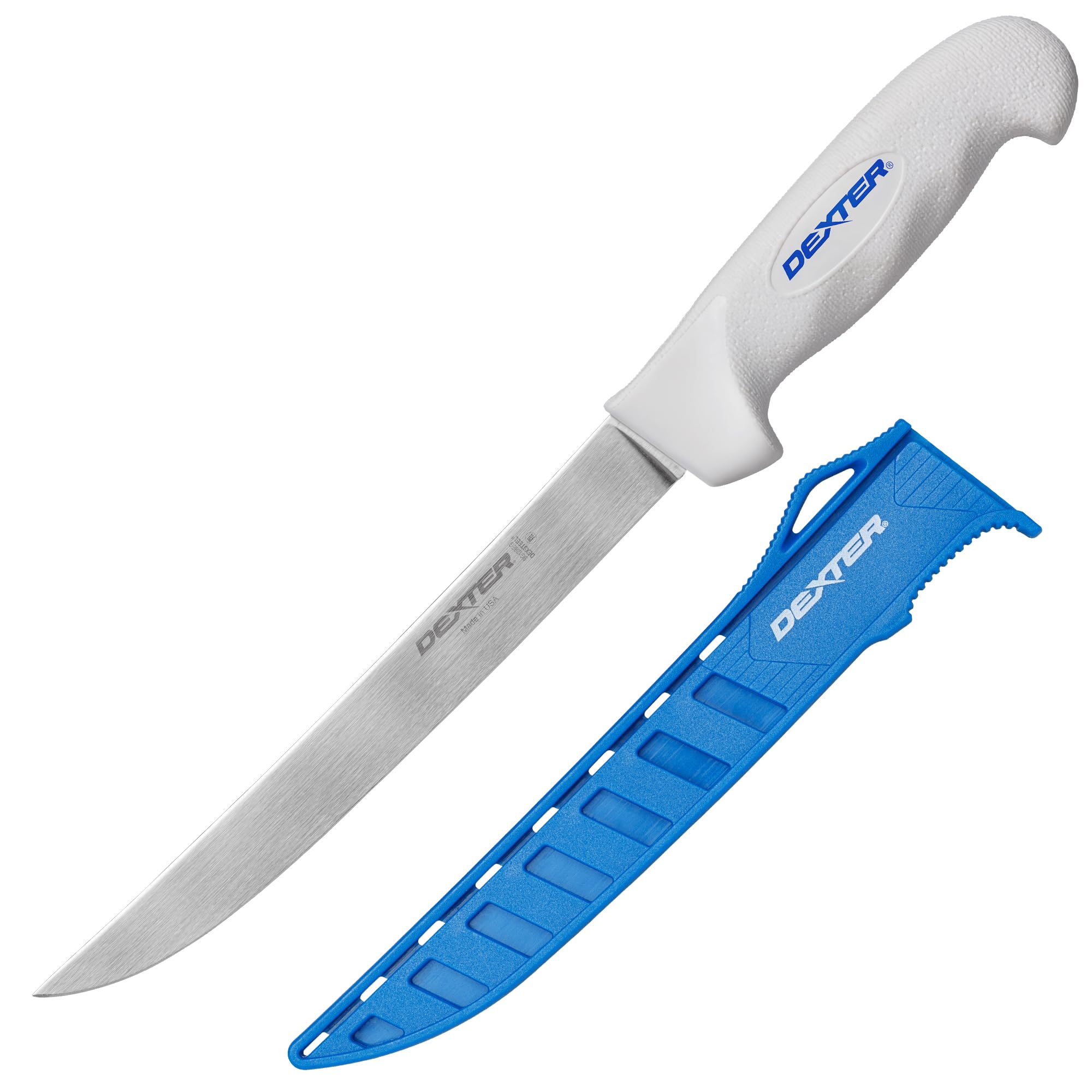 8" SOFGRIP Wide Fillet Knife | Includes Edge Guard