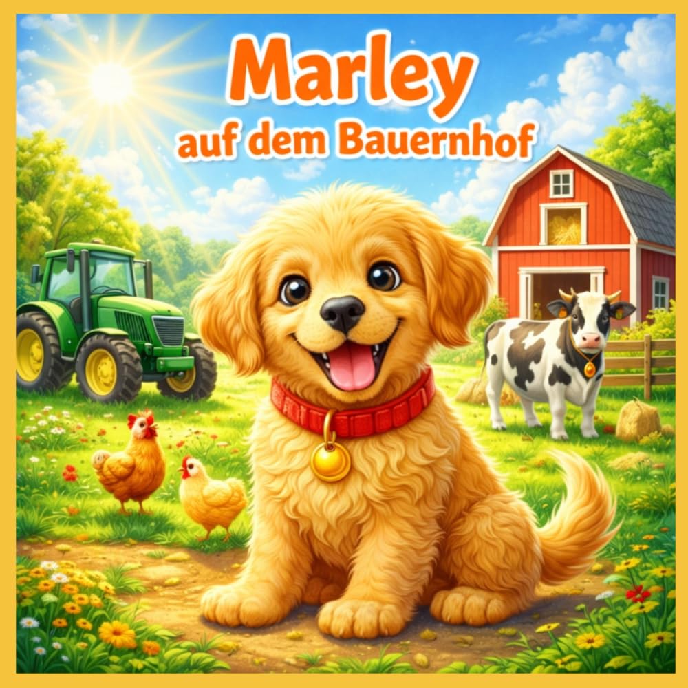 Marley auf dem Bauernhof