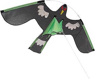Hawk Kite Bird Scarer,Pipa Voadora Pássaros com Refletivo Penas | fazenda repelente pássaros pipa voadora com corda pipa 2 m, pipas pássaros para crianças Famure