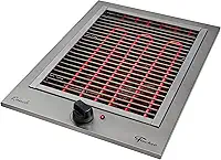 FISCHER CHURRASQUEIRA COOKTOP ELÉTRICA COM PEDRA VULCÂNICA INOX 220V 31613-81800