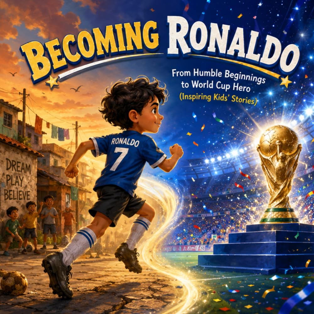 Becoming Ronaldo From Humble Beginnings to World Cup Hero (Inspiring Kids' Stories)