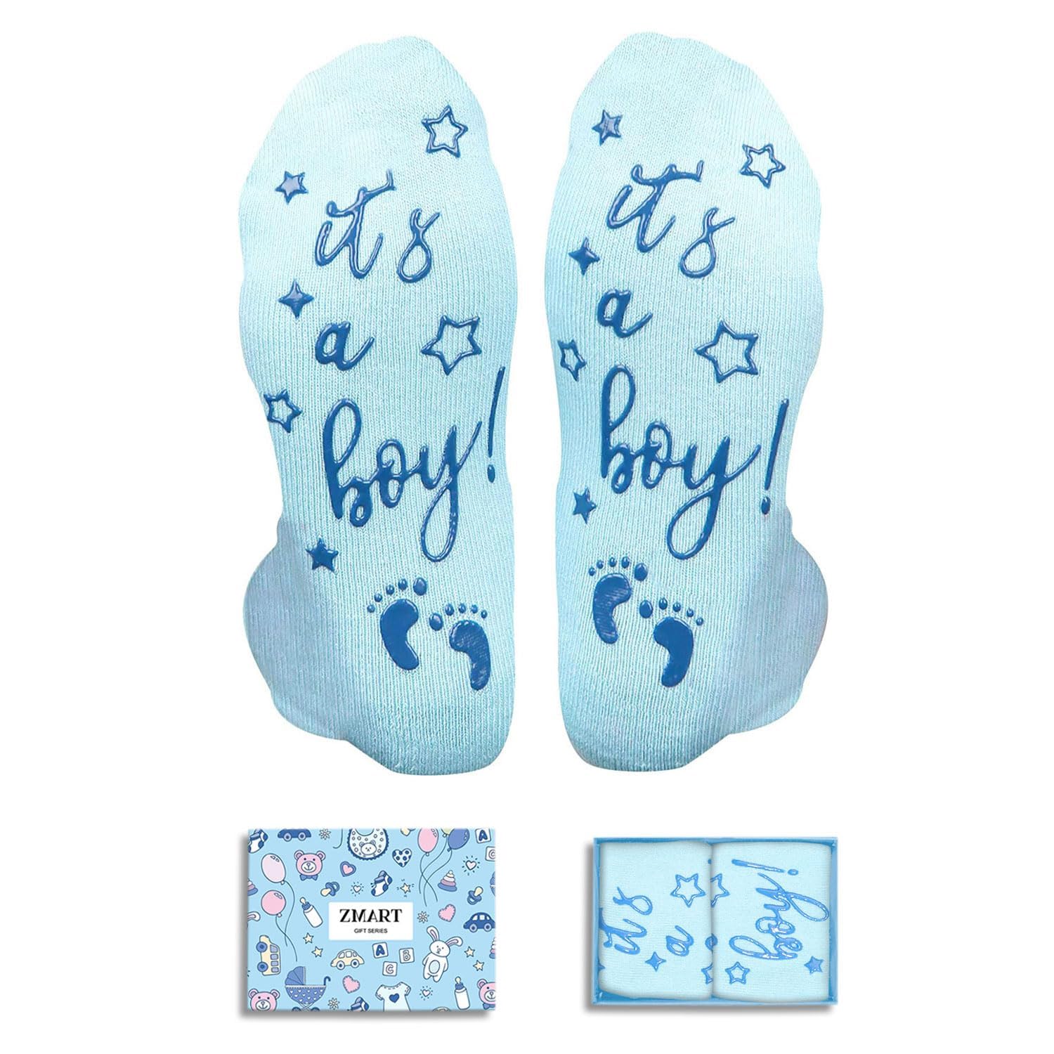 Zmart Pregnancy Gifts for Pregnant Moms - Maternity Socks for Expecting Mothers