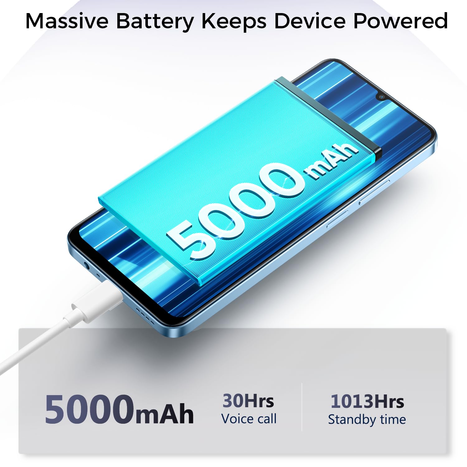 realme Note 60 Smartphone 6+128GB,Display 6.74in, modalità Eye Comfort 90Hz,Batteria 5000mAh,Processore UNISOC T612,fotocamera 32MP Ultra HD,Supporto scheda micro-SD,Nero