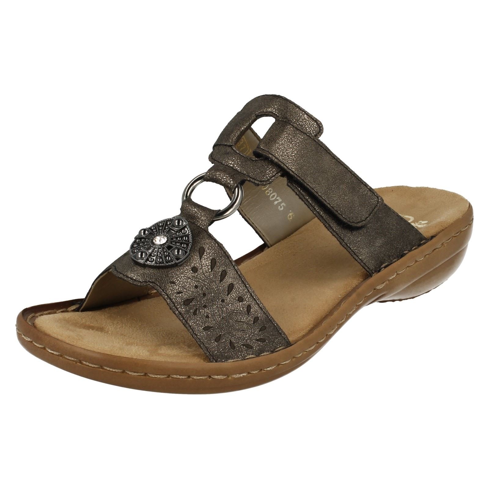 Rieker 608k1, Women’s Mules, Grey (Stromboli), UK (39 EU)