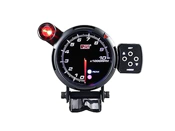 Amazon | オートゲージ(AUTOGAUGE) PK80タコメーター ブラック