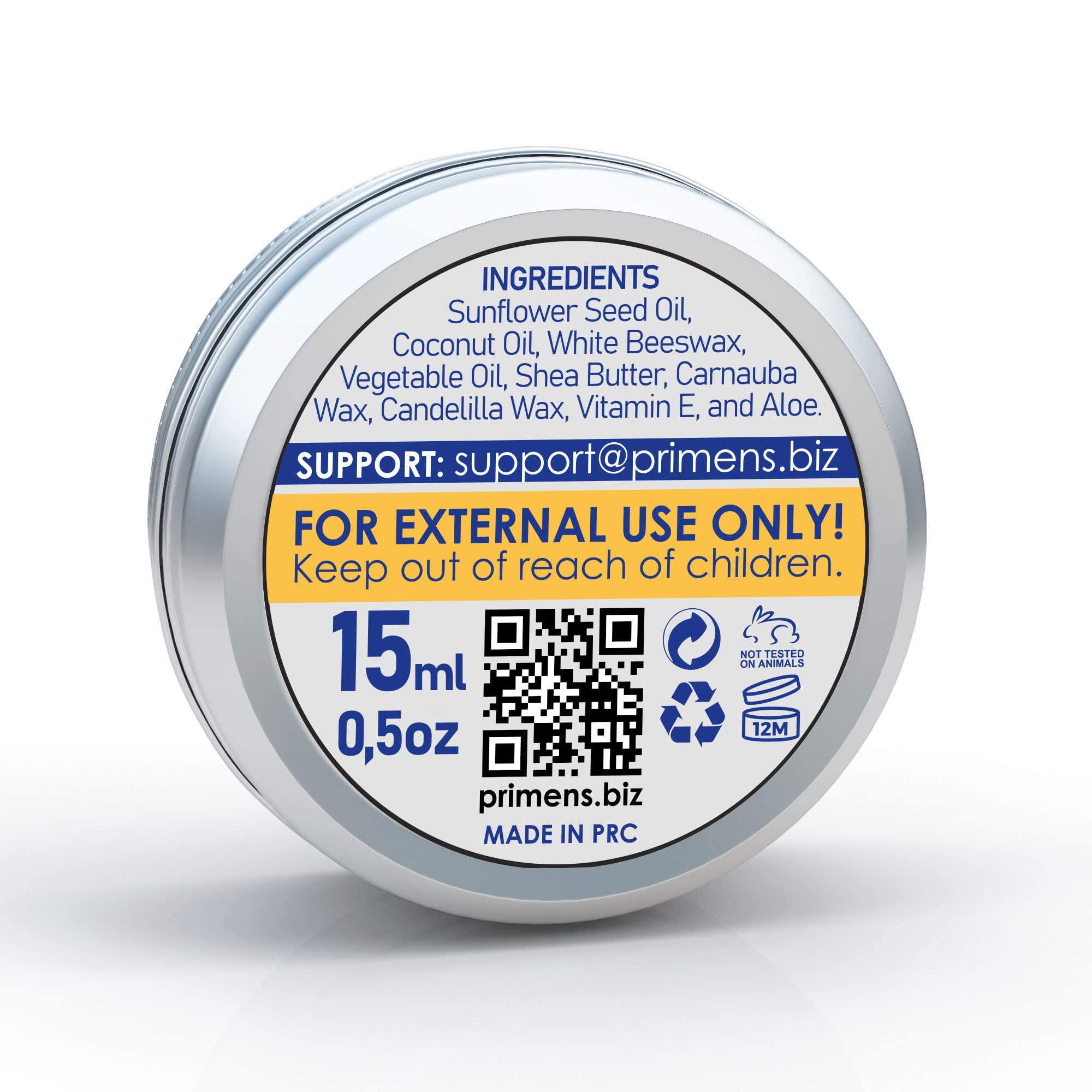 0,5 Oz Natural Dog Paw Balm, Dog Paw Protection for Hot Pavement, Dog Paw Wax for Dry Paws & Nose, Canine Paw Moisturizer for Cracked Paws, Cream Butter for Cat, Dogs Paw Protectors, Paw Pad Lotion