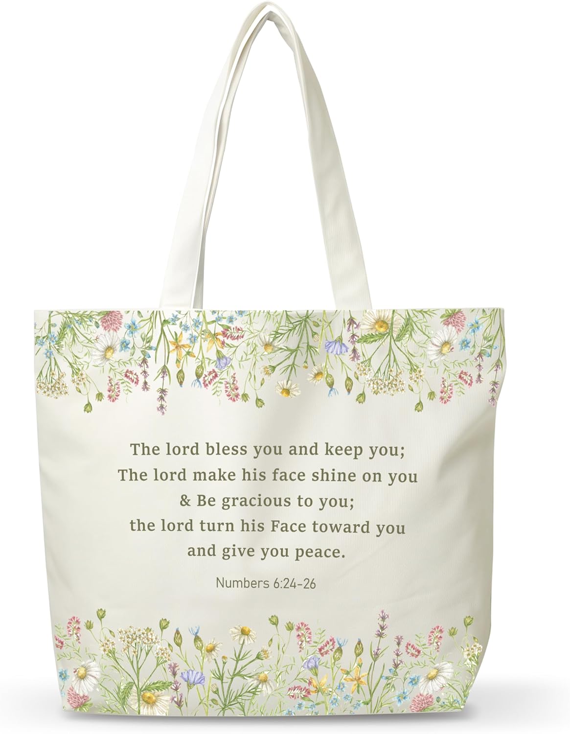 Women Christian Canvas Tote Bag, Religious Bible Inspirational Gifts, Reusable Shopping Tote, Aesthetic Shoulder Bag, Thanksgiving Christmas Gifts For Friends Colleagues -A19