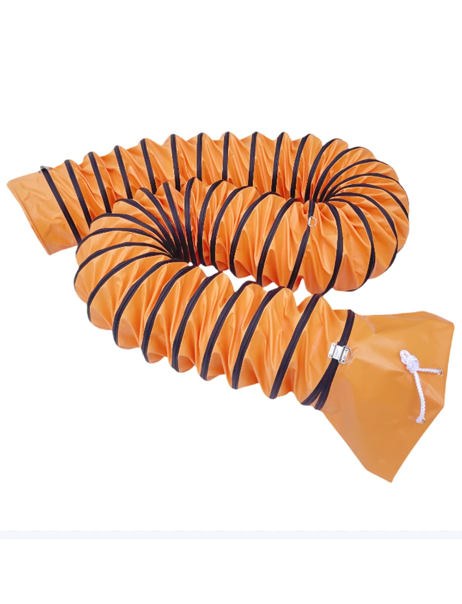 Manguera Flexible de PVC, ignífuga e Impermeable, diámetro de conducto de 150 mm a 600 mm, Manguera de conducto de ventilación para calefacción, refrigeración y ventilación.