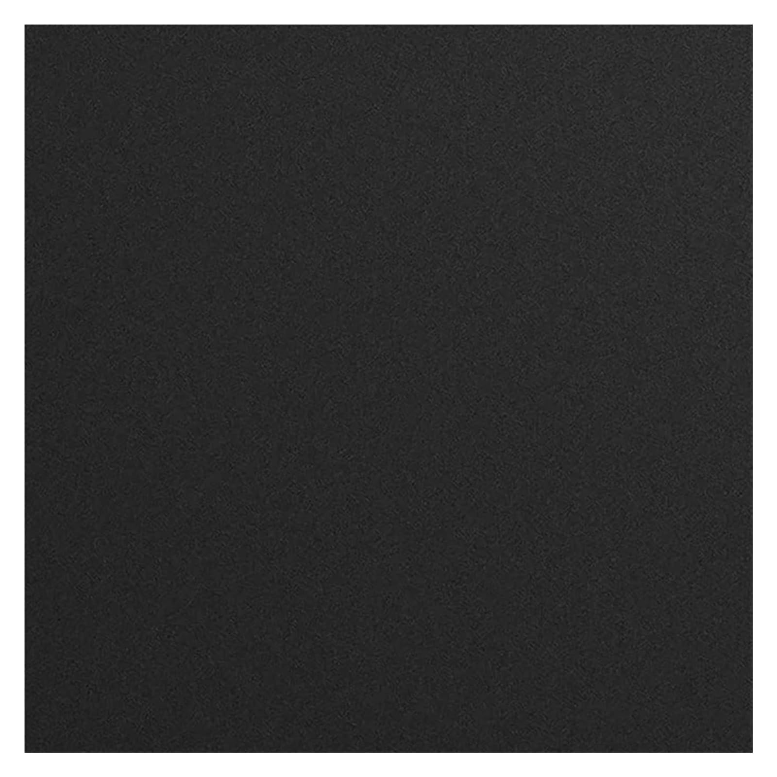 XIUsheUA blackout blinds stick on Black Total Blackout Non-Adhesive Privacy Window Film Static Cling Frosted Glass for Bathroom Door Decoration(Black 3,55x300cm)