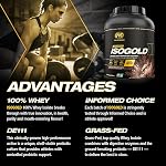 PVL ISOGOLD – Grass Fed - Premium Isolate 100% Whey Protein Shake (2.27 kg (Pack of 1), Chocolate)