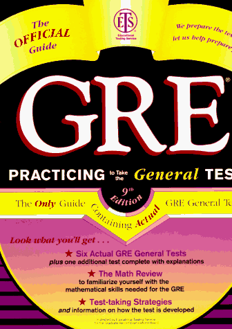 Gre : Practicing to Take the General Test (Practicing to Take the Gre ...