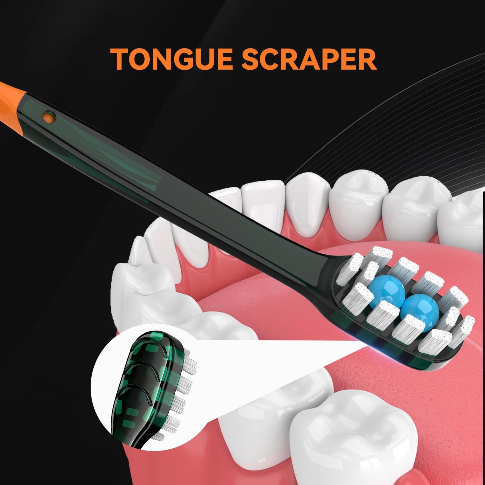 YUNCHI 12 sztuk mini szczoteczki do zębów 5 w 1 To Go, jednorazowe szczoteczki do zębów z pastą do zębów | wykałaczka | skrobak do języka | nić dentystyczna, przenośna podróżna szczoteczka do zębów