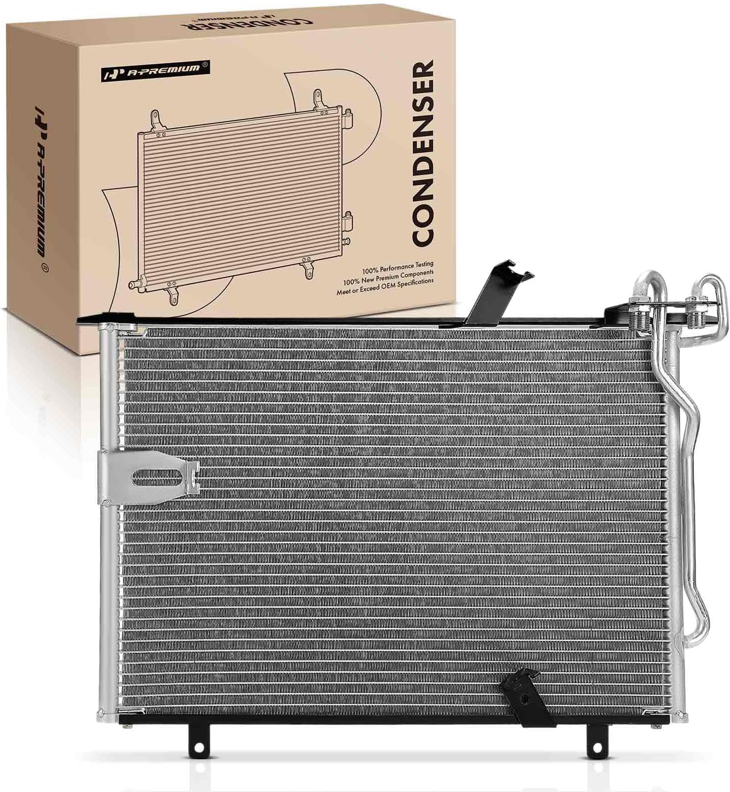 Air Conditioning A/C Condenser Compatible with BMW E34 Series M5 1991 1992 1993