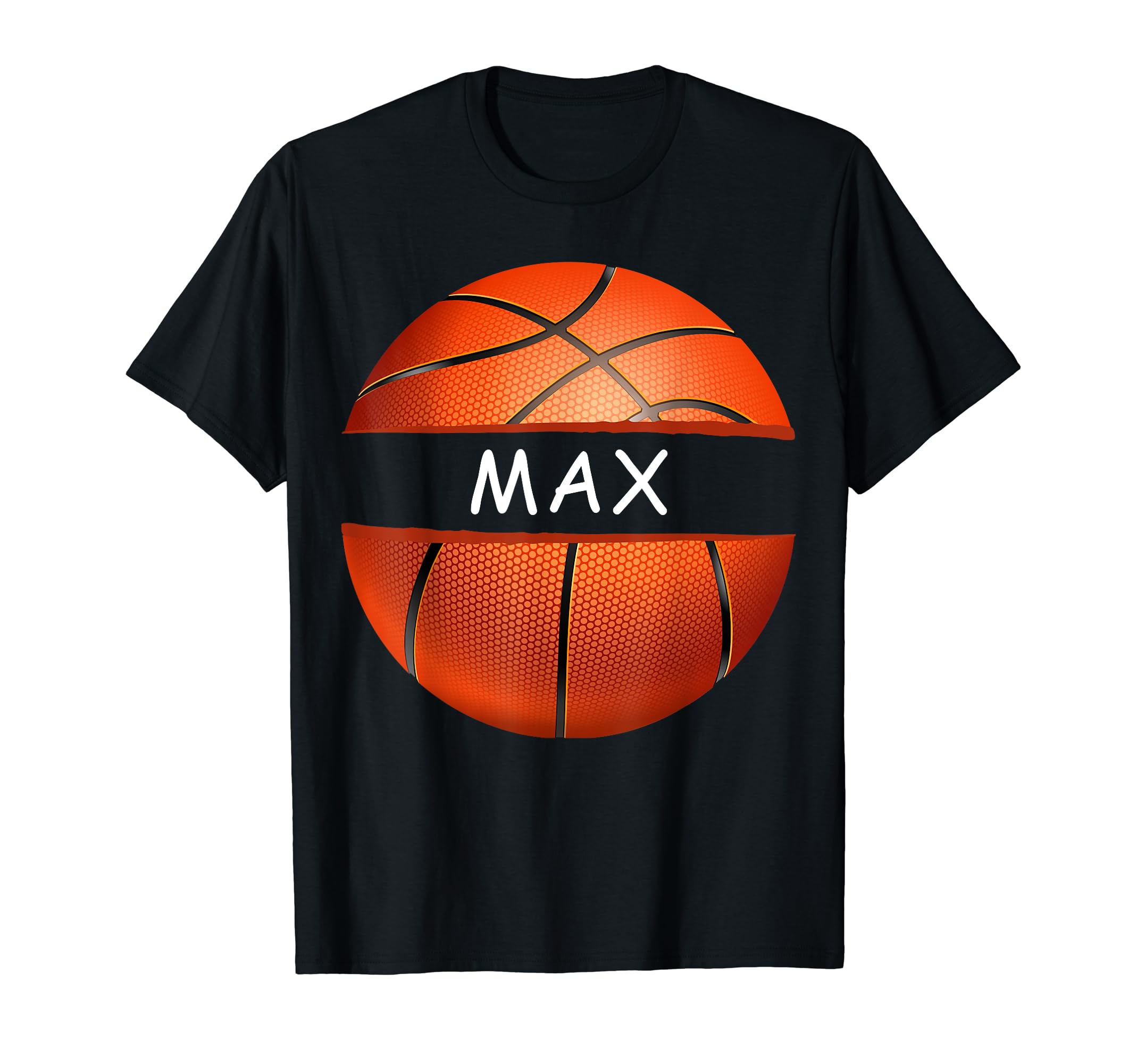 Novelty Personalized Name Jax Sports Basketball T-Shirt