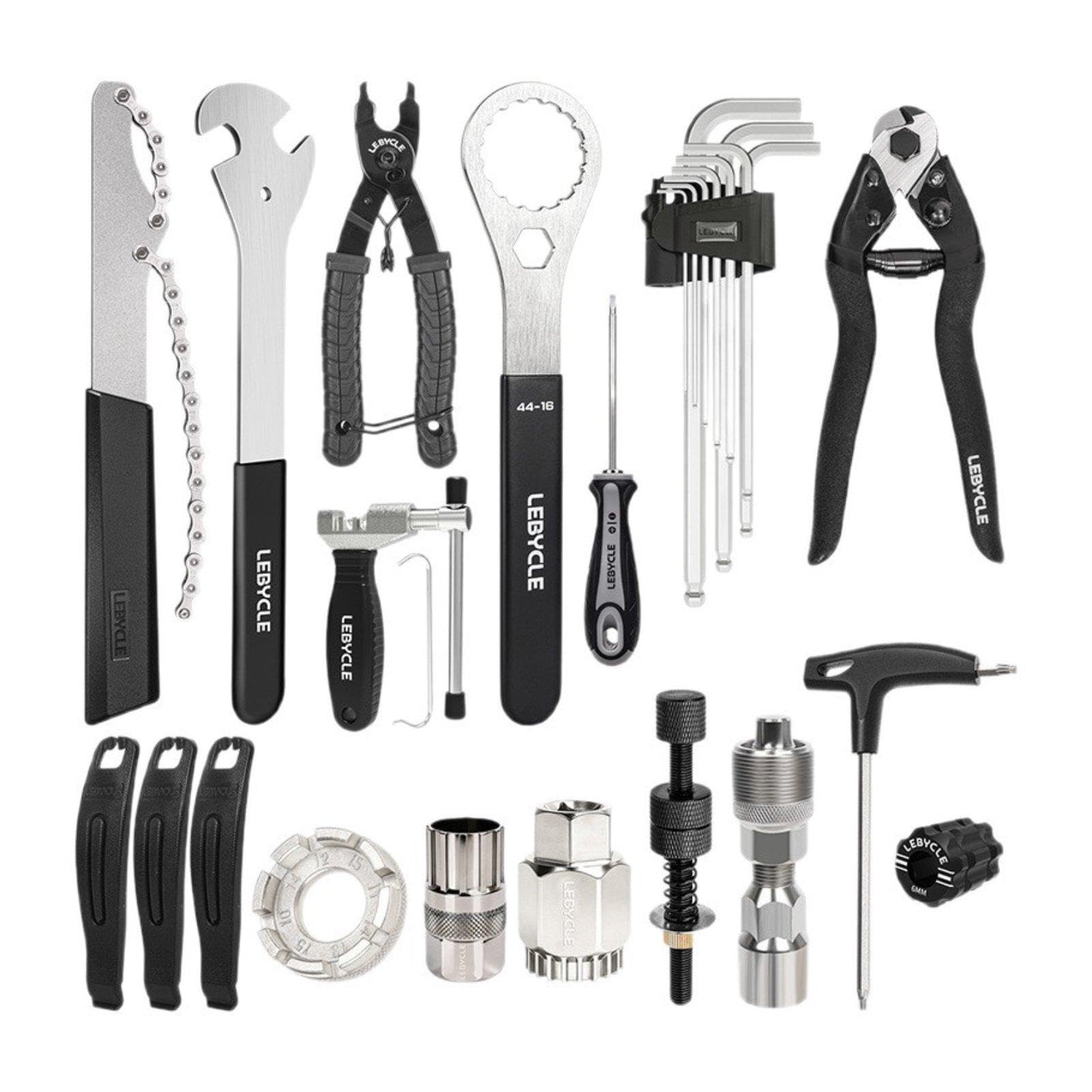 Kit de Herramientas para Bicicletas, Ligero, Resistente a, Compacto, para Reparación, Camping Y Taller.