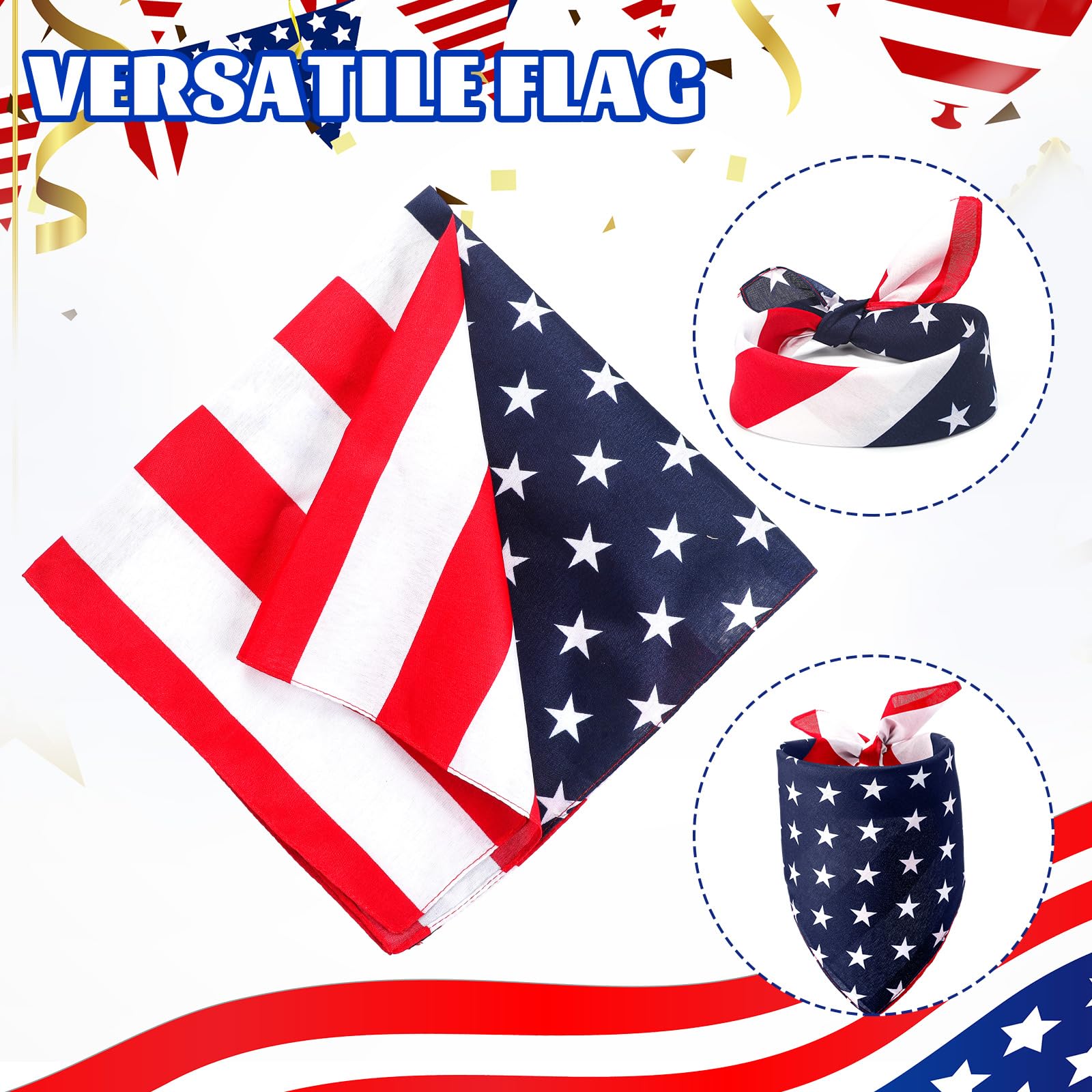 Nuanchu 8 Pcs New Us Citizenship Gifts American Flag Gifts Set with Citizen Glass Candle American Flag Blanket Sock Bandana Bracelet Patriotic Gift Box Congratulations Card for Veterans