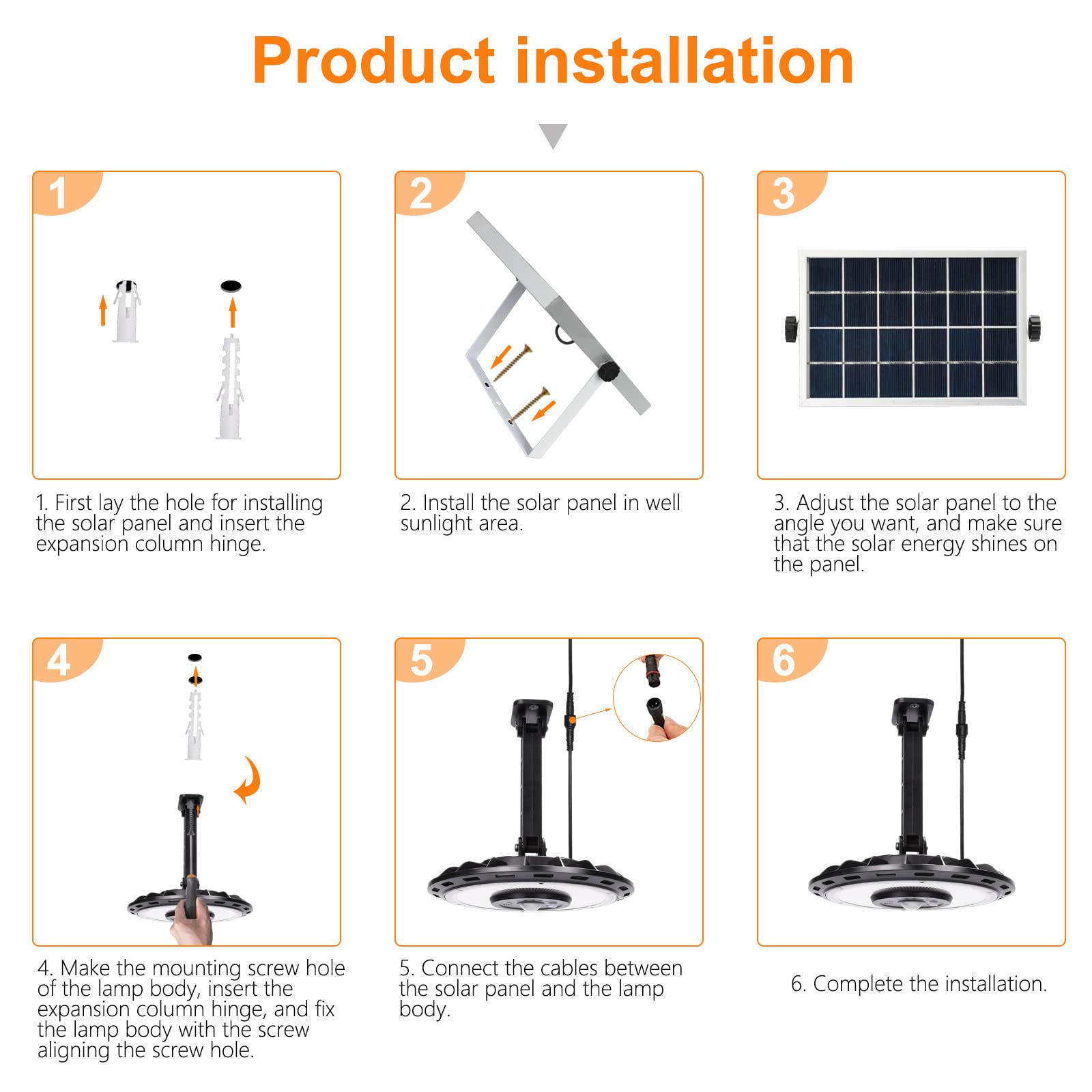 Luz Solar para Interiores Exteriores Lámpara Colgante Solar con Mando 1200LM 108 LED Solares con Sensor de Movimiento Jardín Casa Garaje Granero Balcón