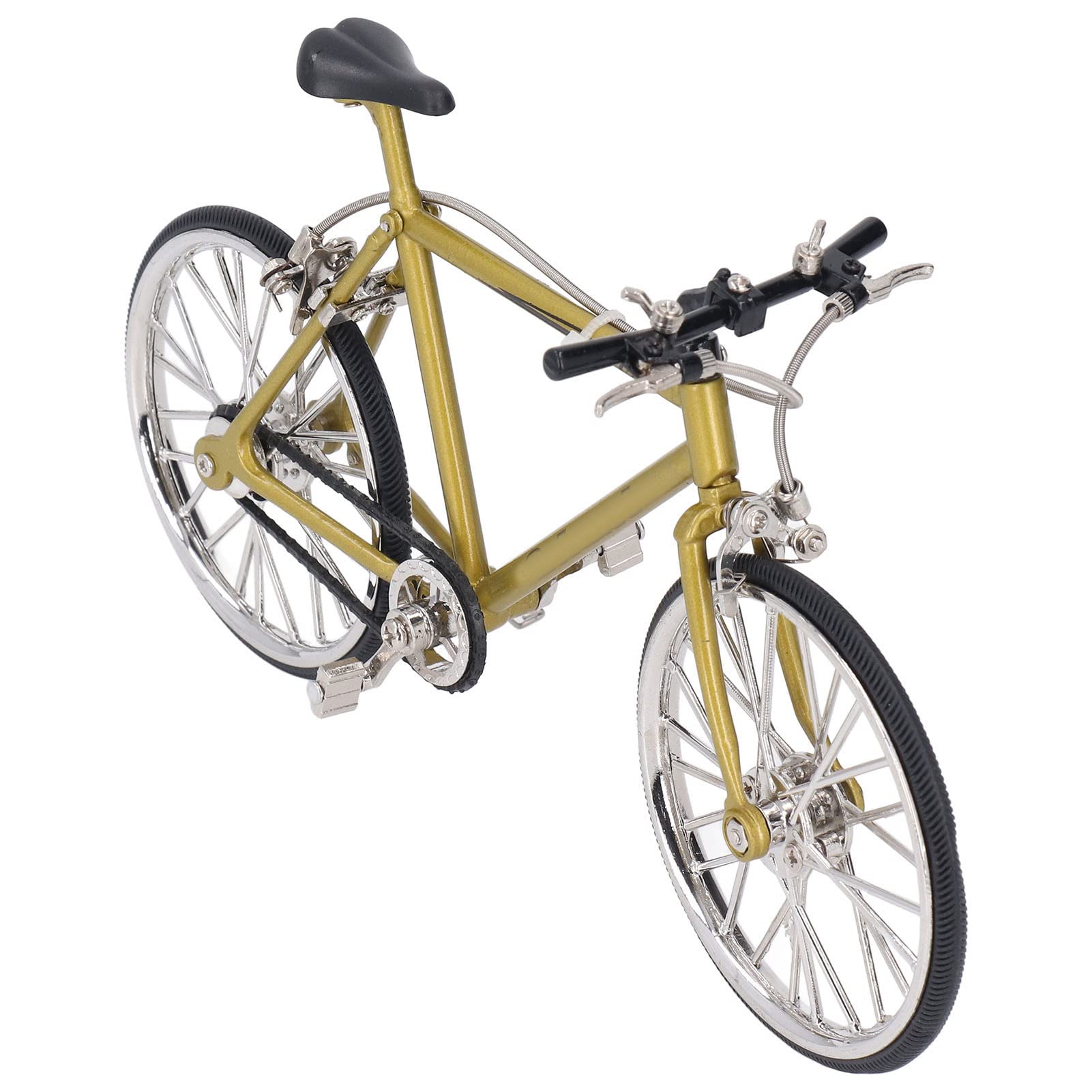 Mini Bicicleta de Metal Adorno Duradero para Solucionar Espacios Vacíos en Estantes 8