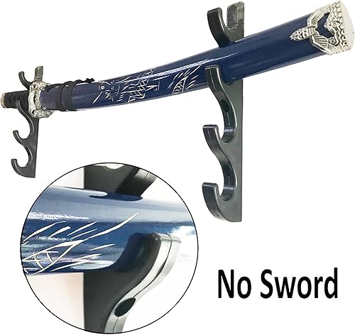 Miniatura 4 de Four-Layer Wall-Mounted Sword Stand, Sword Hook Sword Bracket Hanger Sword Display Rack Sword Holder Sword Wall Mount  No Sword
