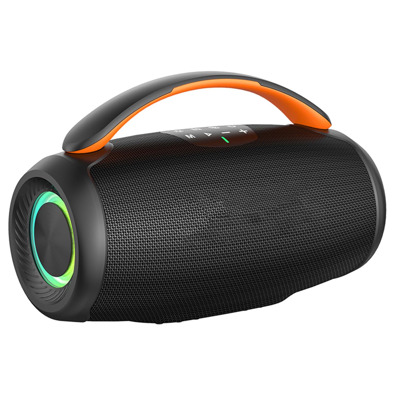 Cassa BT Portatile Wireless 50W con BT 5.3, 6000mAh, Luci RGB,