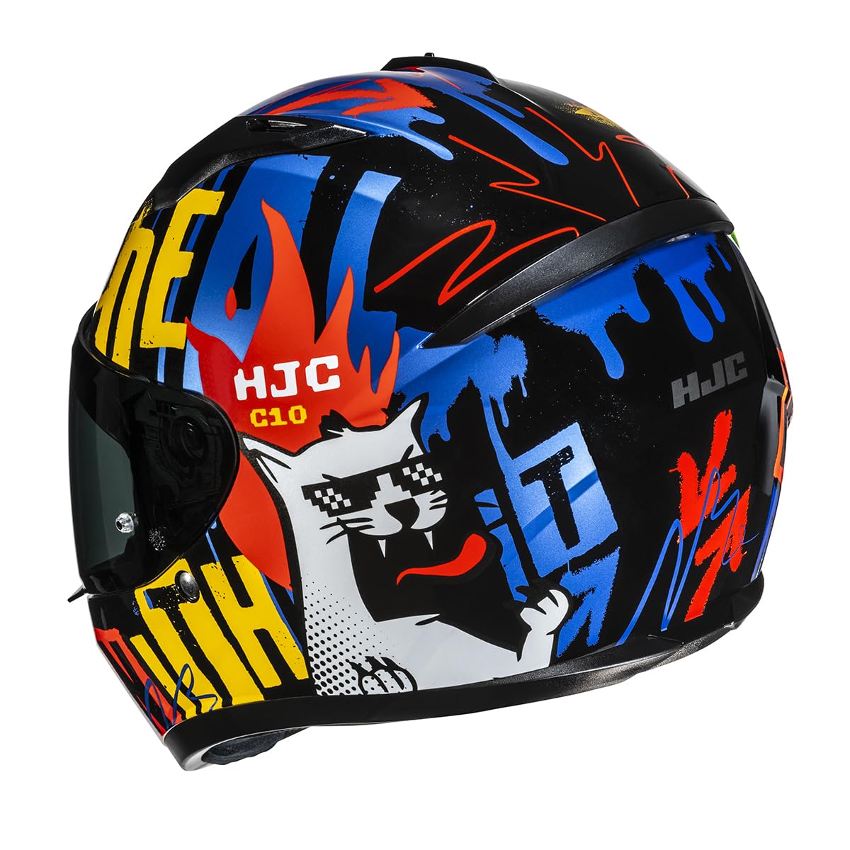 HJC, Casco Moto Integral para Niños C10 FOP MC23, XXS