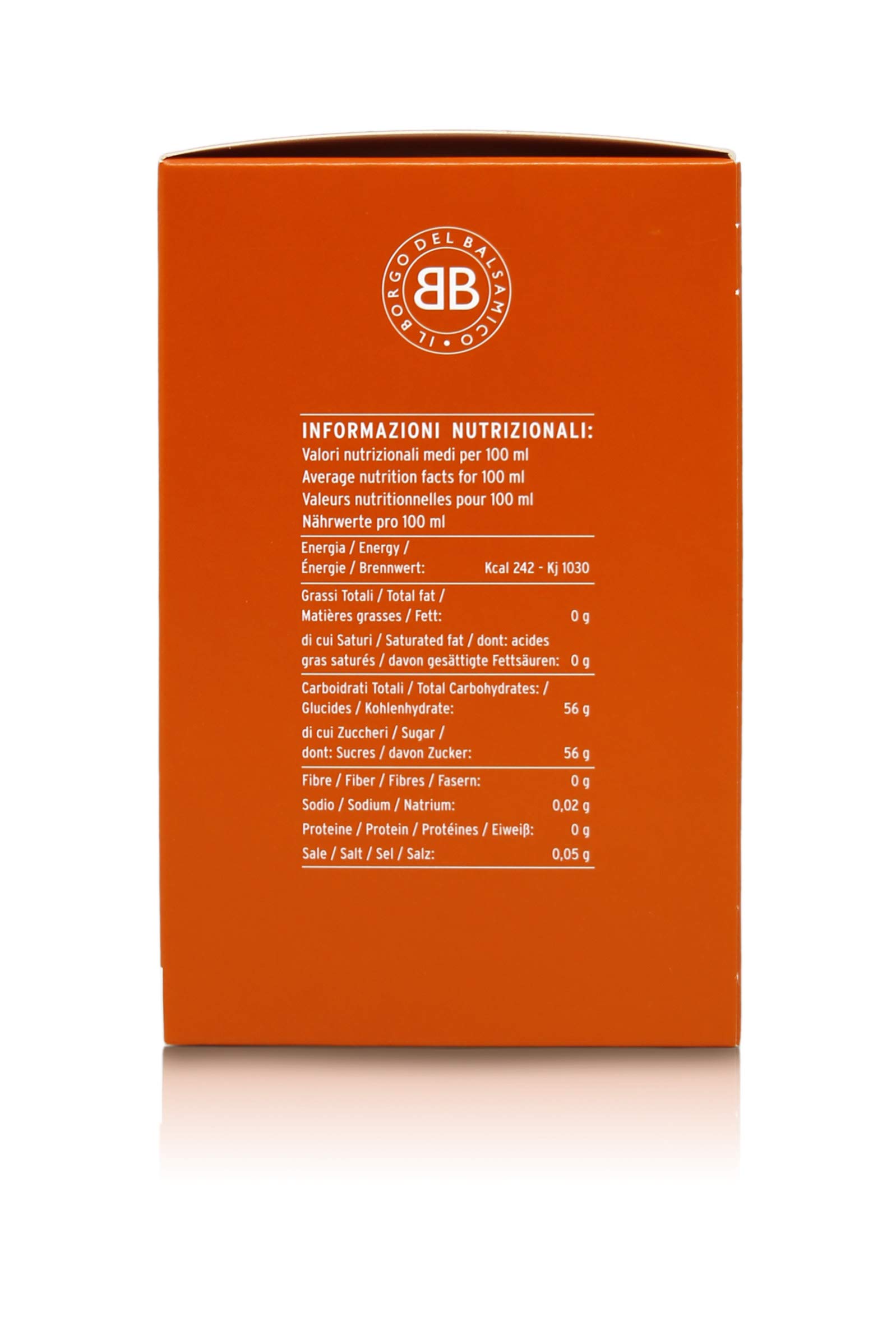 il Borgo del Balsamico Essig Balsamico von Modena Igp gealtert - Etikett Orange - 250 ml