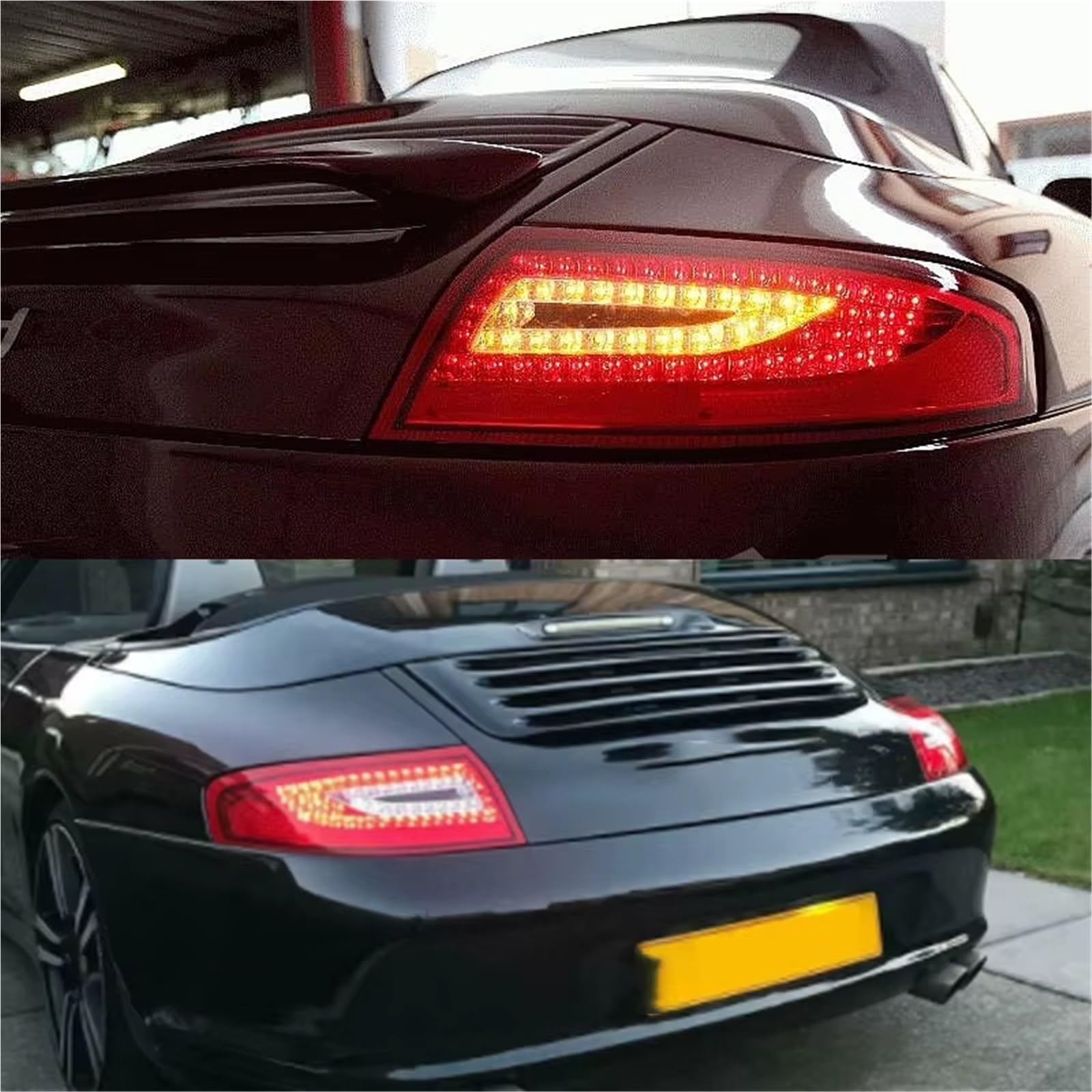 Luces Traseras Para 911 Para 996 Para Carrera 2008 2009-2012 99763141104 99763141204 LED Luz Trasera Coche Luces Traseras Freno Parada
