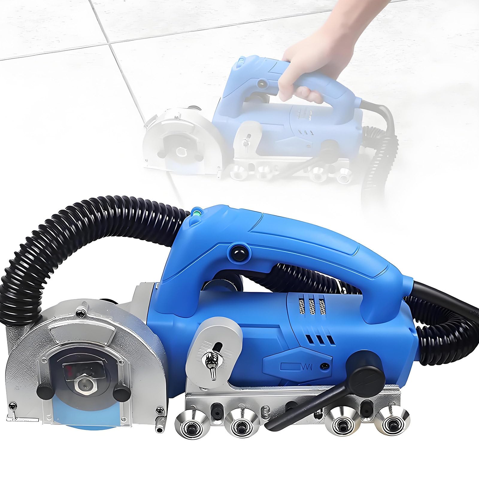 Machine ouverture joints carrelage électrique pour vider le mortier dur