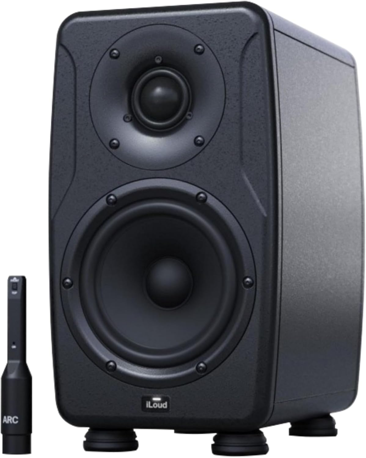 IK Multimedia iLoud Precision 5 Linear Phase Studio Monitor with Built-in Room Calibration and Ultra-Low bass Extension - Image 2