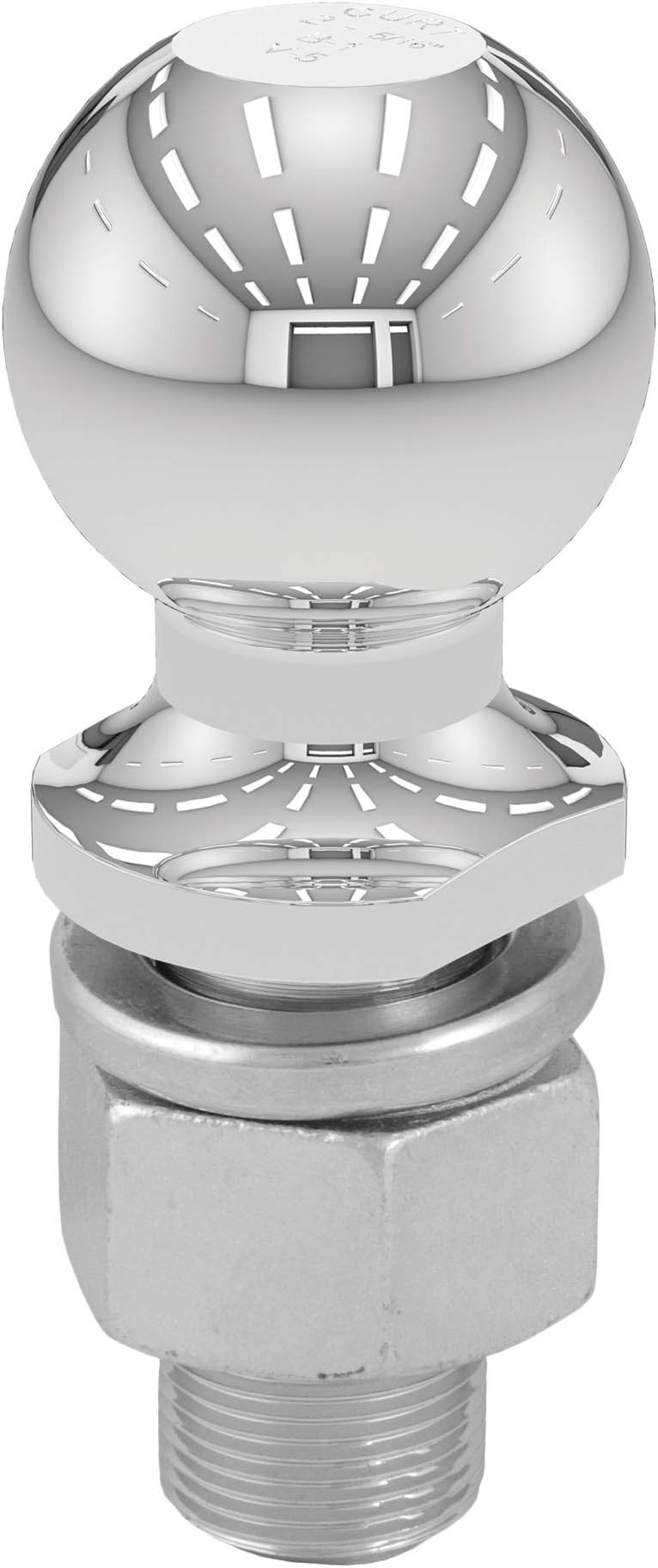 40030 Chrome Trailer Hitch Ball, 15,000 lbs, 2-5/16-Inch Diameter, 1-1/4 x 2-5/8-Inch Shank