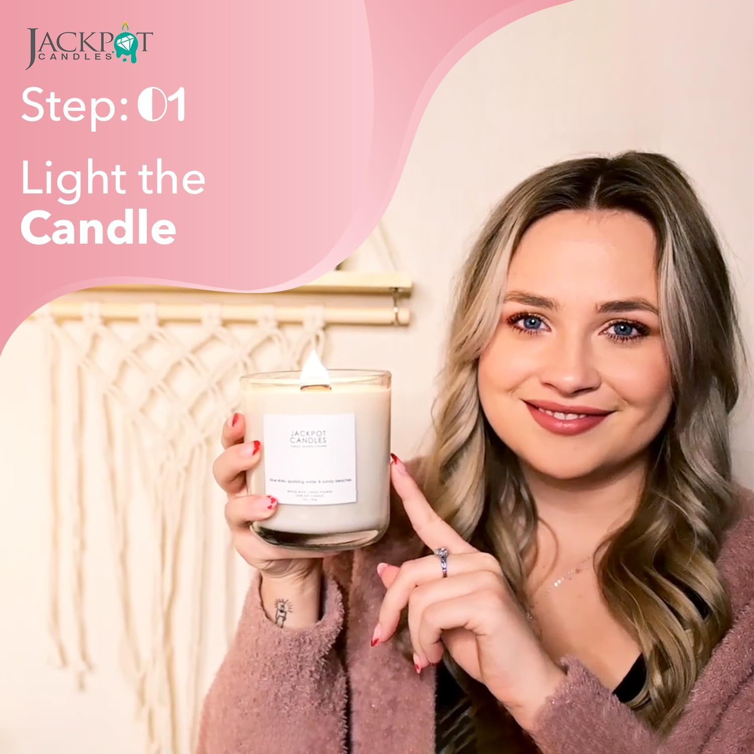 Jackpot Candles Birthday Cake Candle with Ring Inside (Surprise Jewelry Valued at $15 to $5,000) Ring Size 7 - Image 4