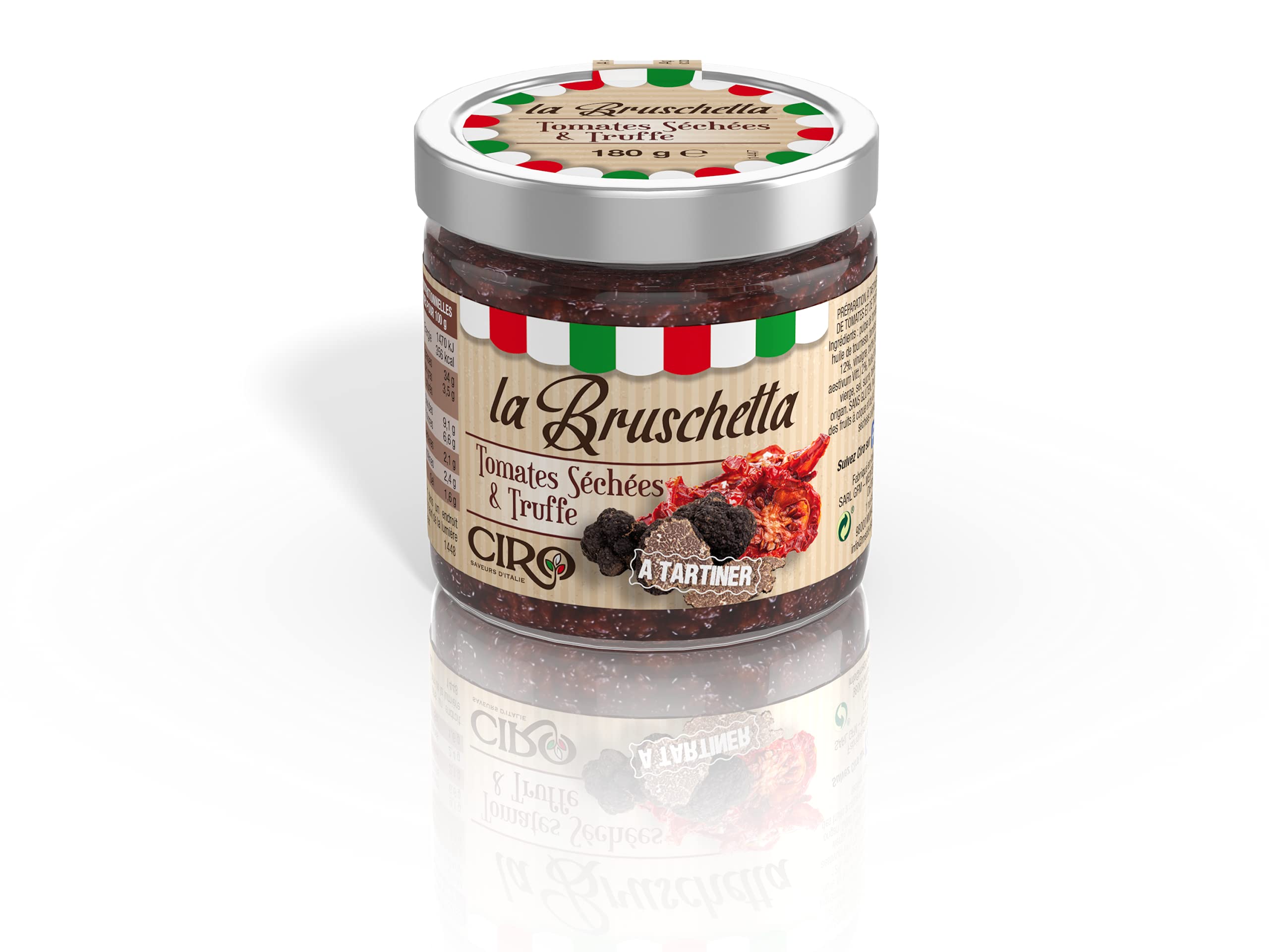 Ciro BRUSCHETTA TOMATES SECHEES ET TRUFFE 180 G