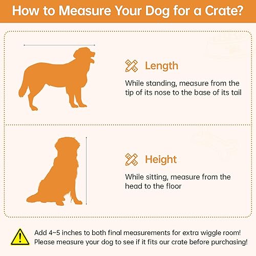 Miniatura 8 de Mueble de jaula para perros con divisor extraíble y 4 cajones de almacenamiento - Caseta de perro grande de madera de 71" mesa auxiliar interior