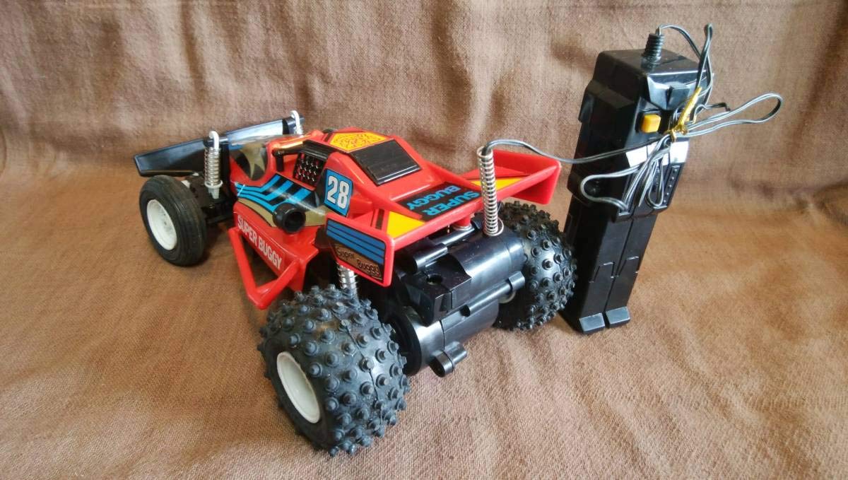 Amazon.co.jp: ジャンク レトロ 電動カー TURBO SUPER BUGGY ターボ 