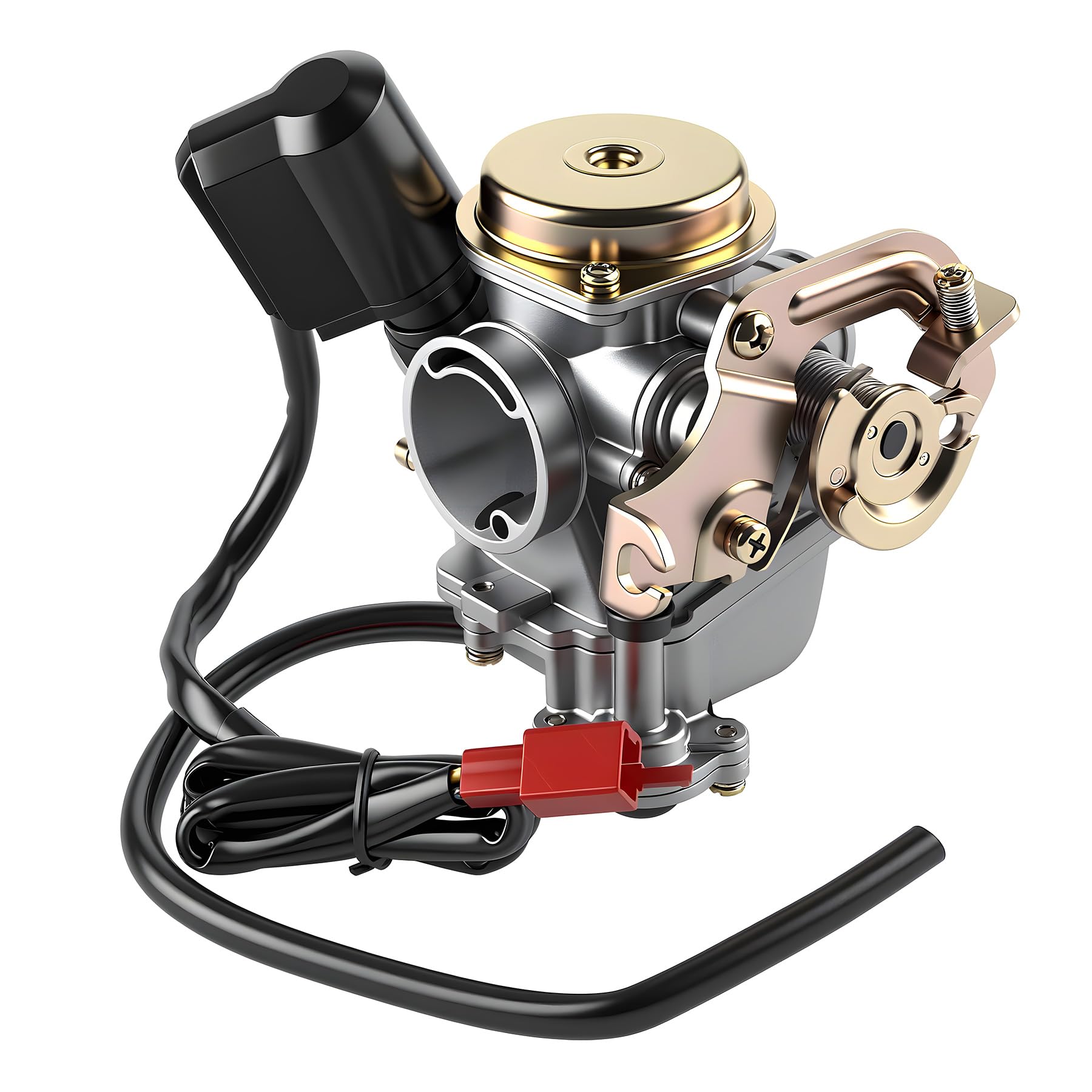 Carburateur à starter 50cc pour Boss, Qingqi QM50QT 4G, Benzhou, Jinlun, Baotian