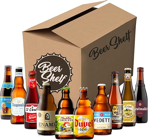 Beer Shelf - Colección de Cervezas | Pack Cervezas Alemanas (Pack 10 tipos) – Cerveza de Oktoberfest – Cerveza de importación - Pack Cervezas Degustación – Experiencia Cerveza Internacional