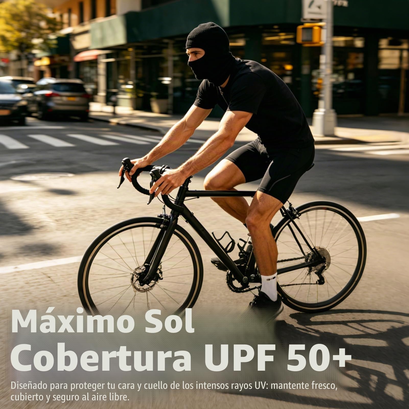 LONGKING Pasamontañas Unisex Protección UV Cortavientos Cálido Transpirable para Moto Esquí Snowboard