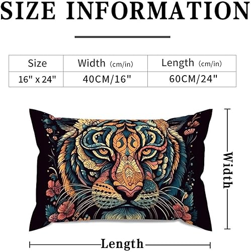 Vista 370 de ArogGeld Chinoiserie - Funda de cojín con estampado de leopardo y guepardo fucsia, con manchas de animales de vaca, color rosa oscuro, decoración