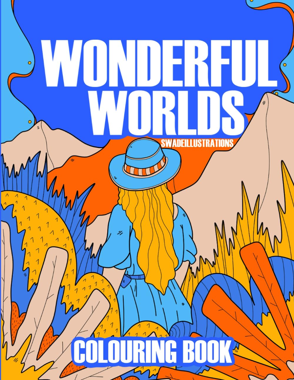 Wonderful Worlds Colouring Book