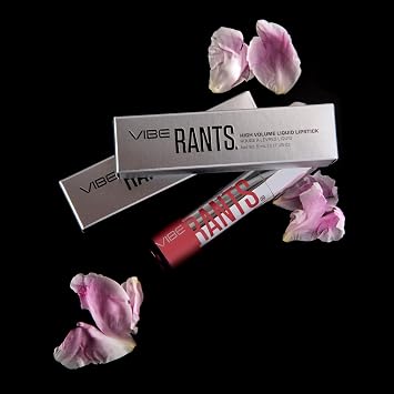 Vibe RANTS | Liquid Matte Lipstick | Long Lasting Matte Finish | High Volume Pigments for Rich, 12-Hour Wear | Vegan, Hydrating and Cruelty Free | POWDER KEG: PINKNESS WITHOUT WEAKNESS