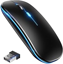 Wireless Mouse, High Precision, High Sensitivity, Built-in Back/Forward Button, DPI Switch, Wireless Mouse, Energy Saving Model, Bluetooth, Small, 800/1200/1600, 5 Buttons, Lightweight, Scroll Wheel,