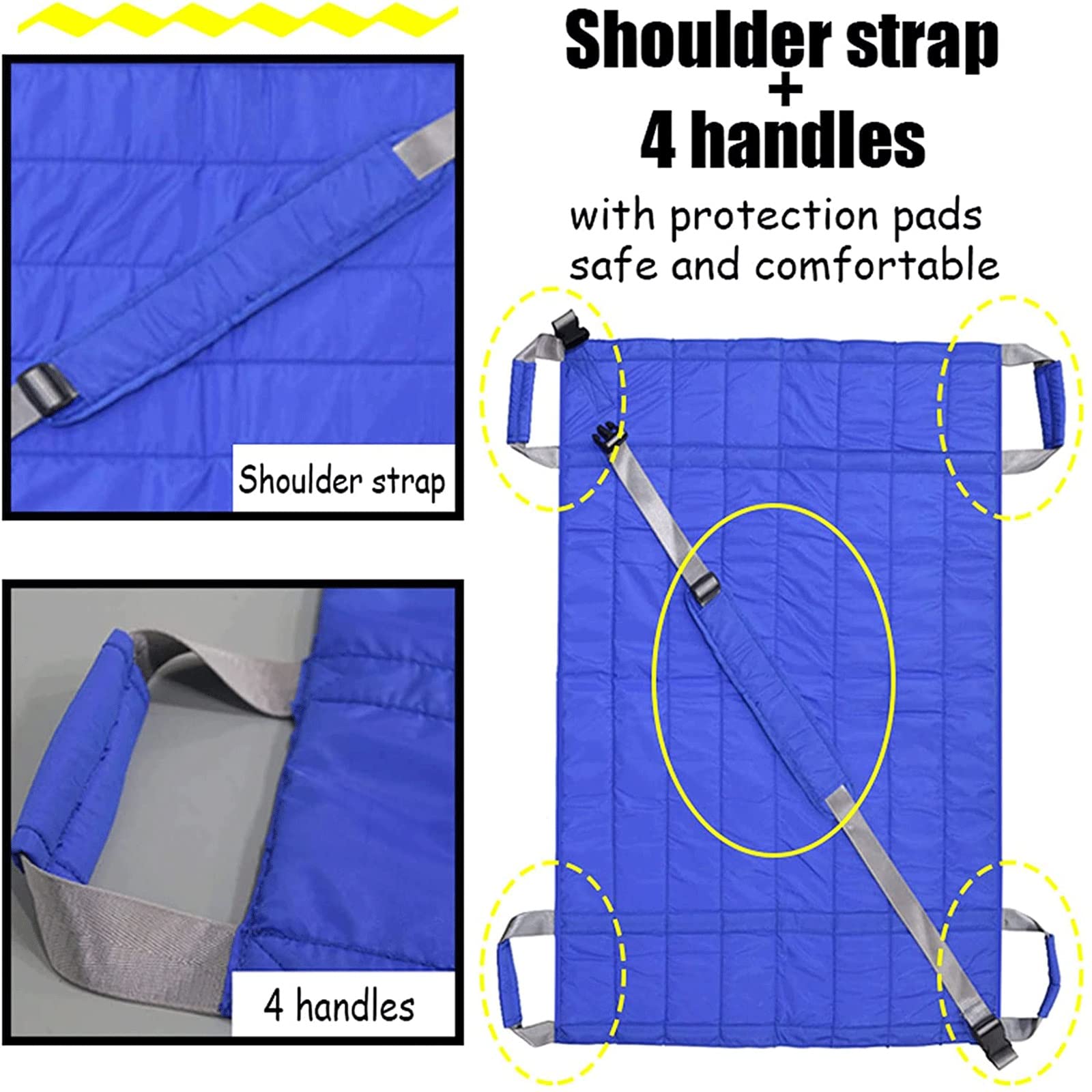 DATEN Sábanas Deslizantes para Mover Pacientes En La Cama, Tabla De Transferencia De Pacientes Sábana Deslizante para Ancianos, Tela Deslizante para Pacientes Postrados En Cama para Girar Y Mover