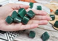 Vista 6 de BEZAVO Juego de piedras curativas de aventurina verde, 13 piezas de piedras y cristales a granel para curación, reiki, meditación, cristales