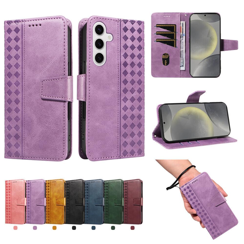 Generic Étui compatible avec iPhone Samsung Galaxy S20 Ultra (couleur : ROUGE) Portefeuille en cuir à motif peint Étui à rabat magnétique avec fentes pour cartes élégantes