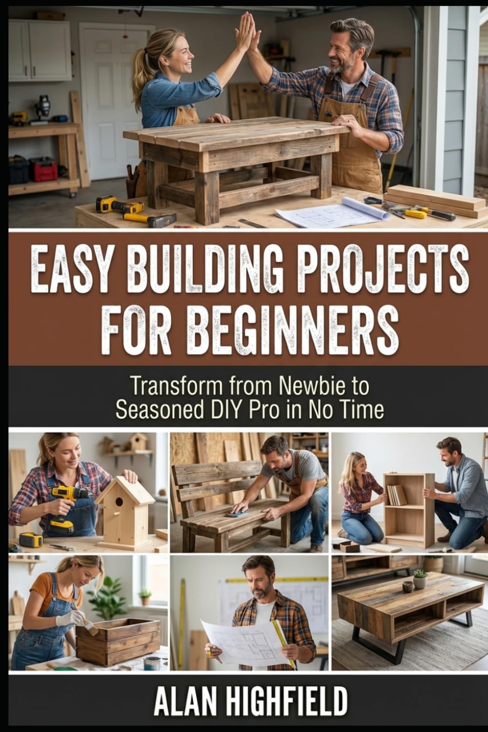 Easy Building Projects For Beginners: Transform from Newbie to Seasoned DIY Pro in No Time | Easy Woodworking Projects For Beginners With Basic Tools
